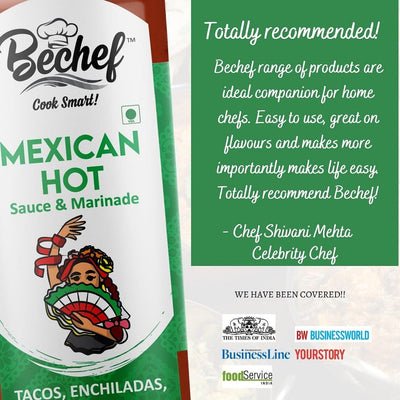 Mexican Hot Sauce - Bechef - Gourmet Pantry Essentials