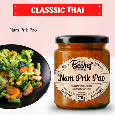 Nam Prik Pao : Thai Chilli Jam - Bechef - Gourmet Pantry Essentials