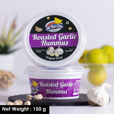 Roasted Garlic Hummus - Bechef - Gourmet Pantry Essentials