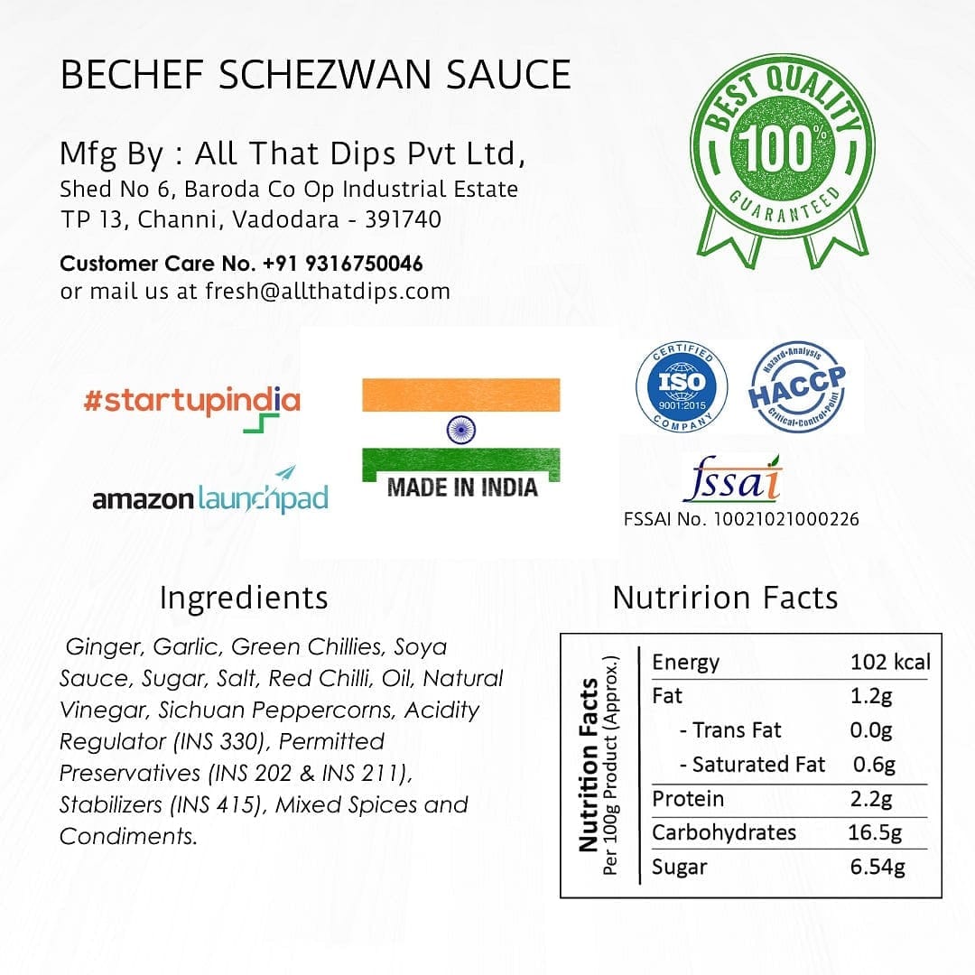 Schezwan Sauce - Bechef - Gourmet Pantry Essentials