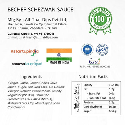 Schezwan Sauce - Bechef - Gourmet Pantry Essentials