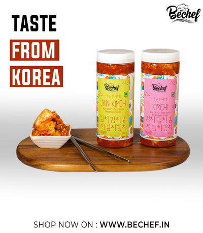 Jain Kimchi - 450 g - Bechef - Gourmet Pantry Essentials